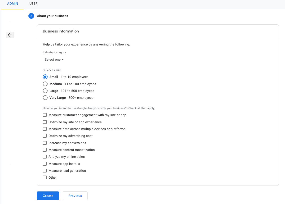 Add Basic Information