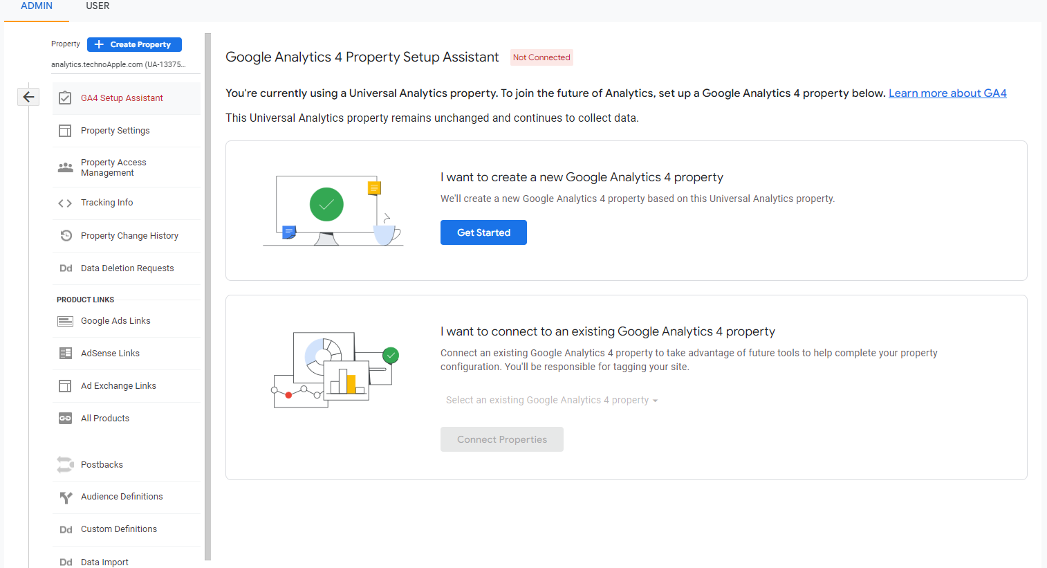 Get Started with setup GA4 Property
