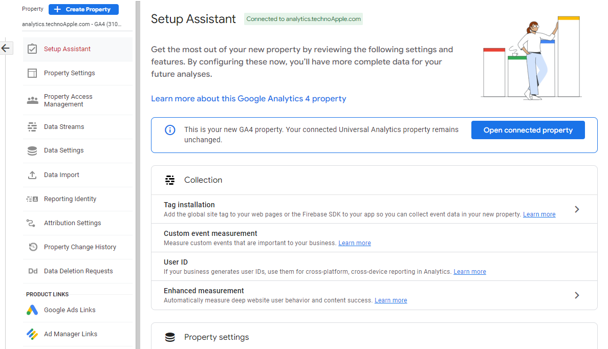Install GA4 to your Site